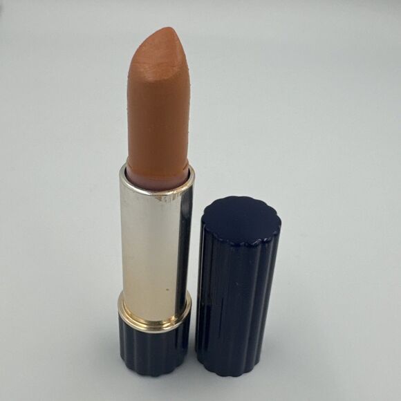 ESTEE LAUDER ALL-DAY Lipstick SWEET TEA Blue Ribbed Discontinued Color - Picture 1 of 3